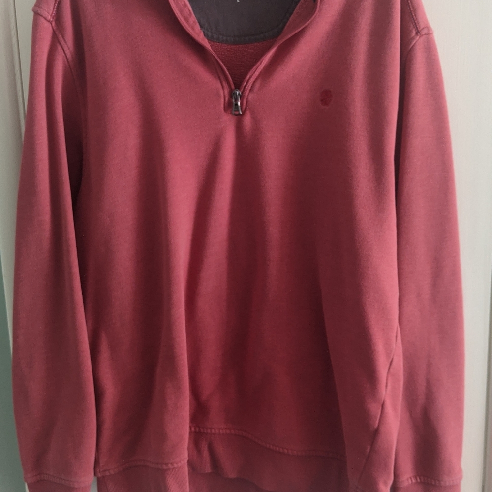 Men's red sweater